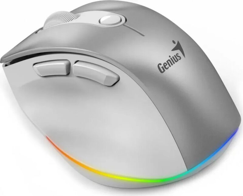 Mouse Genius Rs2 Ergo 9000S Pro Silver - Imagen 7