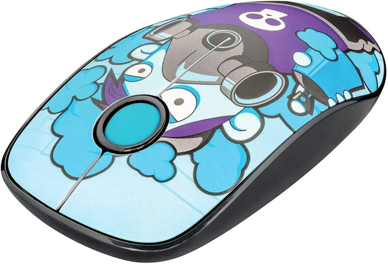 Mouse Trust Sketch Silent Wireless Blue - Imagen 2