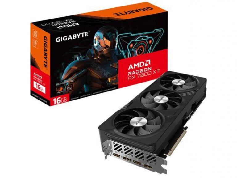 Placa De Video Gigabyte Radeon Rx 7800 Xt Gaming Oc 16Gb