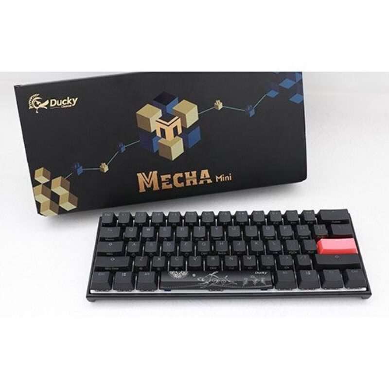 Teclado Gamer Ducky Mecha Mini Rgb Cherry Brown Rgb Pbt Double-Shot 60 - Imagen 7