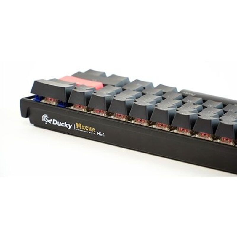 Teclado Gamer Ducky Mecha Mini Rgb Cherry Brown Rgb Pbt Double-Shot 60 - Imagen 4
