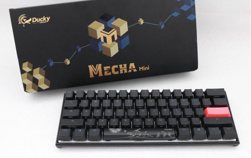 Teclado Gamer Ducky Mecha Mini V2 Rgb Kailh Box Red Pbt Double-Shot - Imagen 9