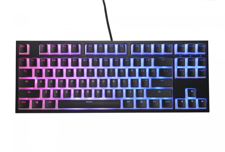 Teclado Gamer Ducky One 2 Rgb Tkl Pudding Edition Rgb Led Cherry Mx Blue Double Shot - Imagen 2