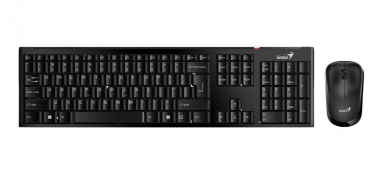 Teclado Genius+Mouse Slimstar 8000Se Sp Black - Imagen 2