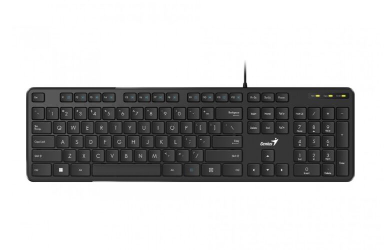 Teclado Usb Genius Slimstar M200 Black - Imagen 4