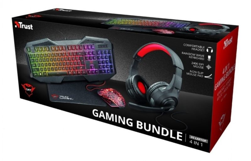 Trust Gaming Combo Teclado  4En1 Gxt1180Rw - Imagen 3