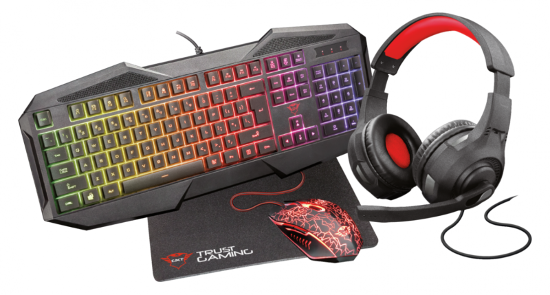 Trust Gaming Combo Teclado  4En1 Gxt1180Rw - Imagen 2