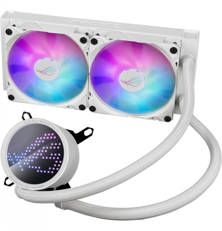 Water Cooler Asus Rog Ryuo Iii 240 Argb White - Imagen 5