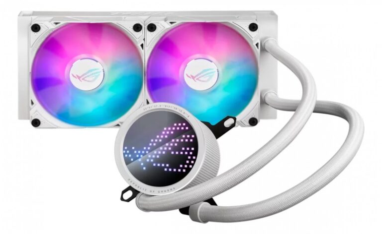 Water Cooler Asus Rog Ryuo Iii 240 Argb White - Imagen 2