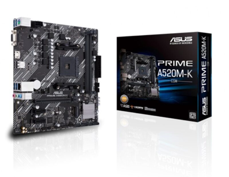 Mother Asus (Am4) Prime A520M-K/Csm