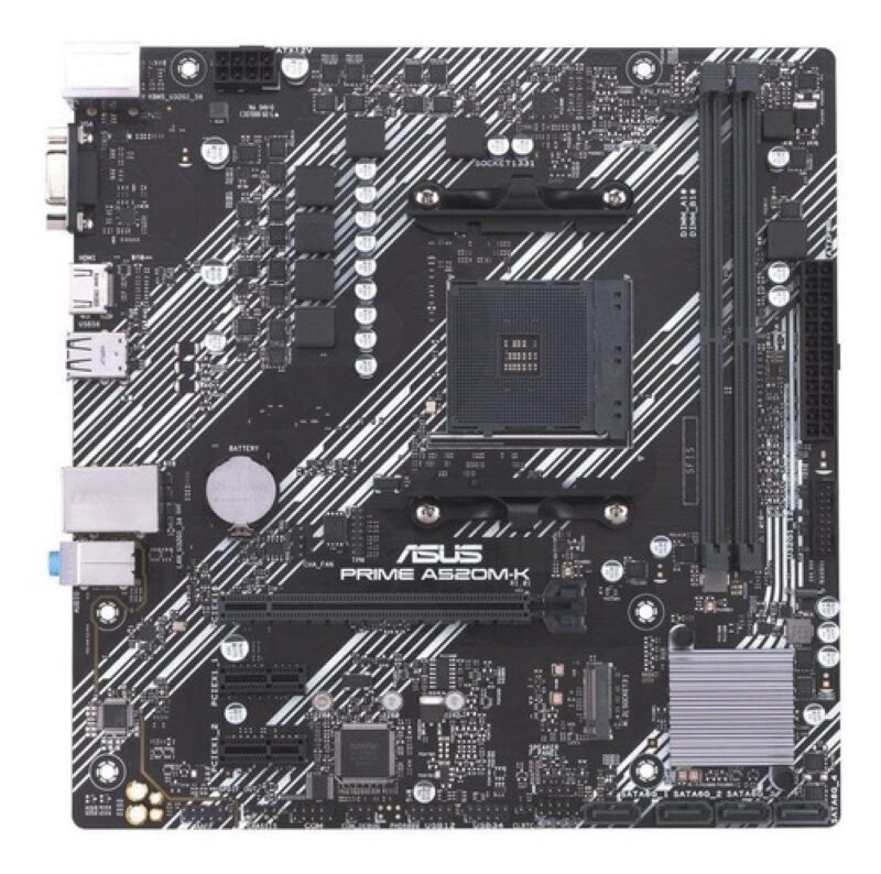 Mother Asus (Am4) Prime A520M-K/Csm - Imagen 3