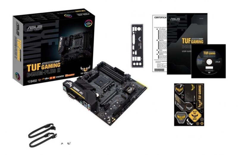 Mother Asus (Am4) Tuf Gaming B450M Plus Ii - Imagen 4