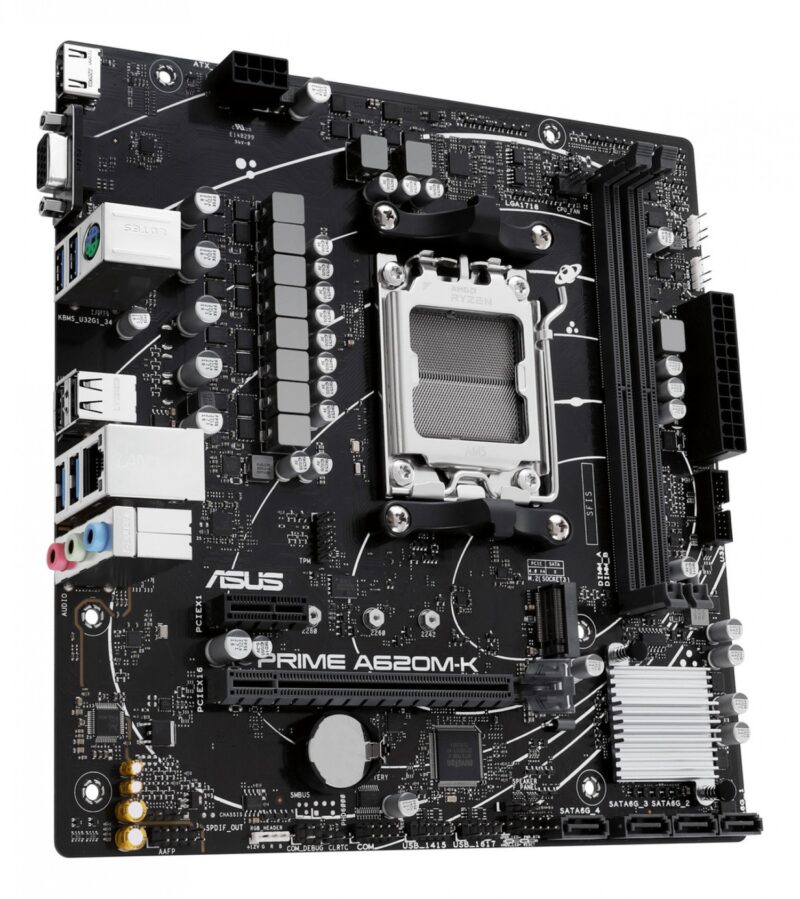 Mother Asus (Am5) Prime A620M-K-Csm - Imagen 3