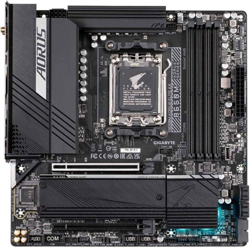 Mother Gigabyte (Am5) B650M Aorus Elite Ax 1.3 - Imagen 3