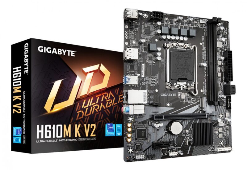 Mother Gigabyte (Lga1700) H610M K V2 - Imagen 2