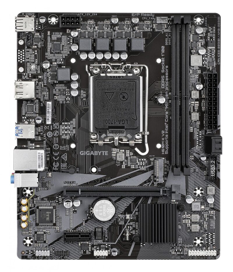 Mother Gigabyte (Lga1700) H610M K V2 - Imagen 4