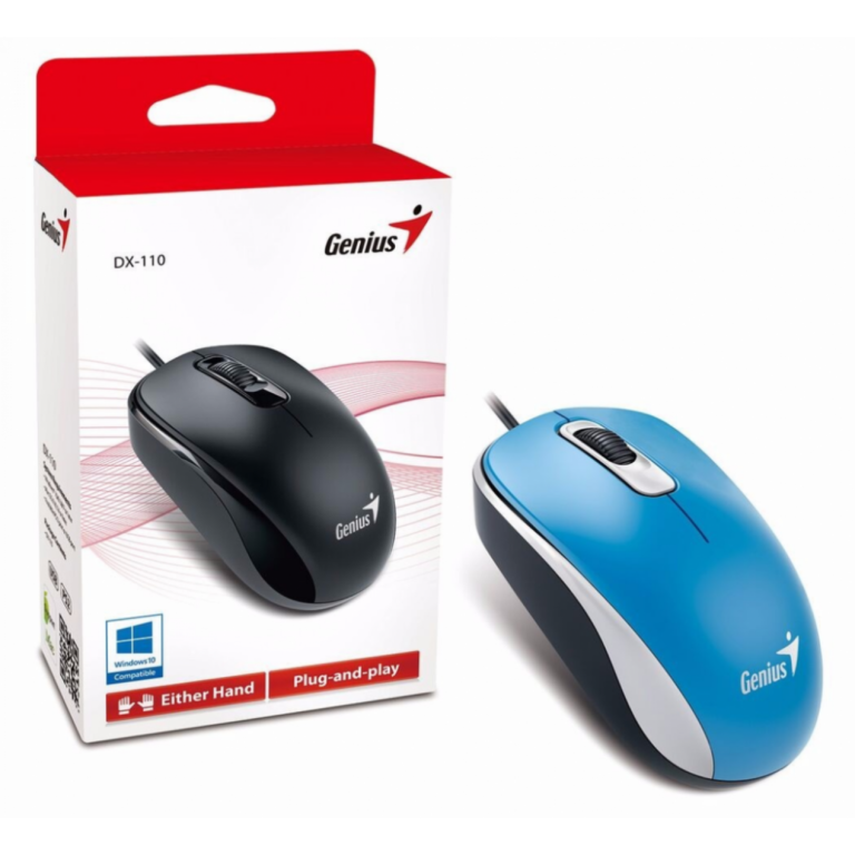 Mouse Genius Dx-110 G5 Blue Usb - Imagen 3
