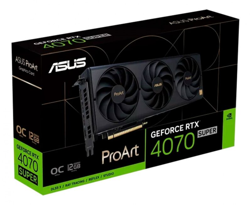 Placa De Video Asus Proart Rtx 4070S O12G