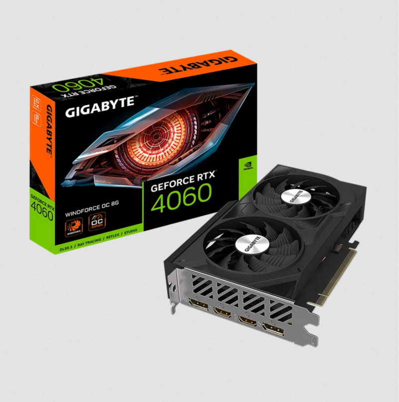 Placa De Video Gigabyte Rtx 4060 Wf2 Oc 8Gb - Imagen 2