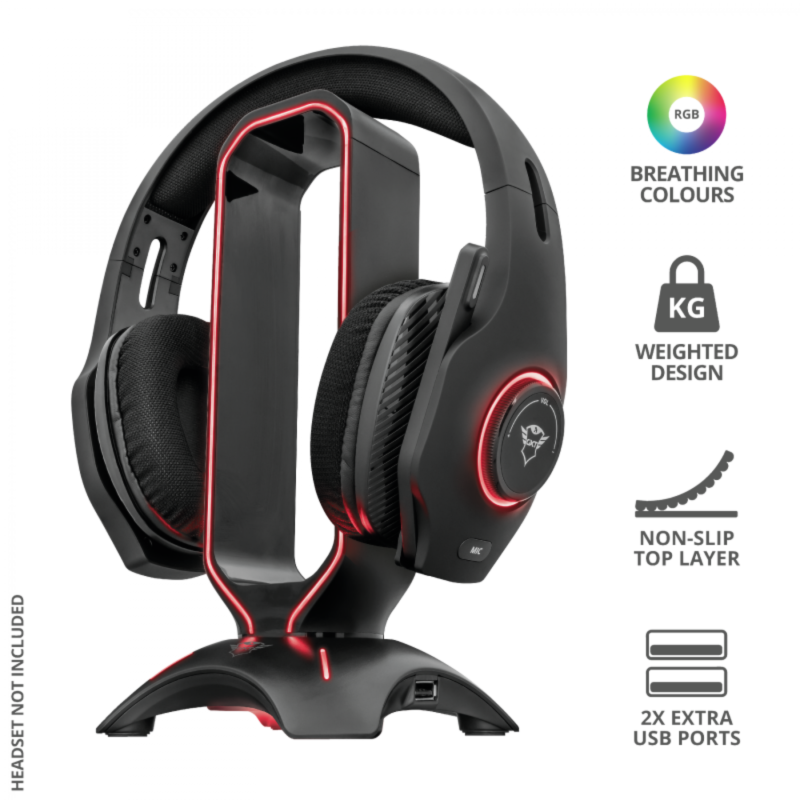 Accesorios Base Auriculares Trust Gxt 265 Cintar Rgb - Imagen 4