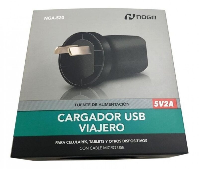 Accesorios Noganet Cargador 2A Micro Usb - Imagen 3