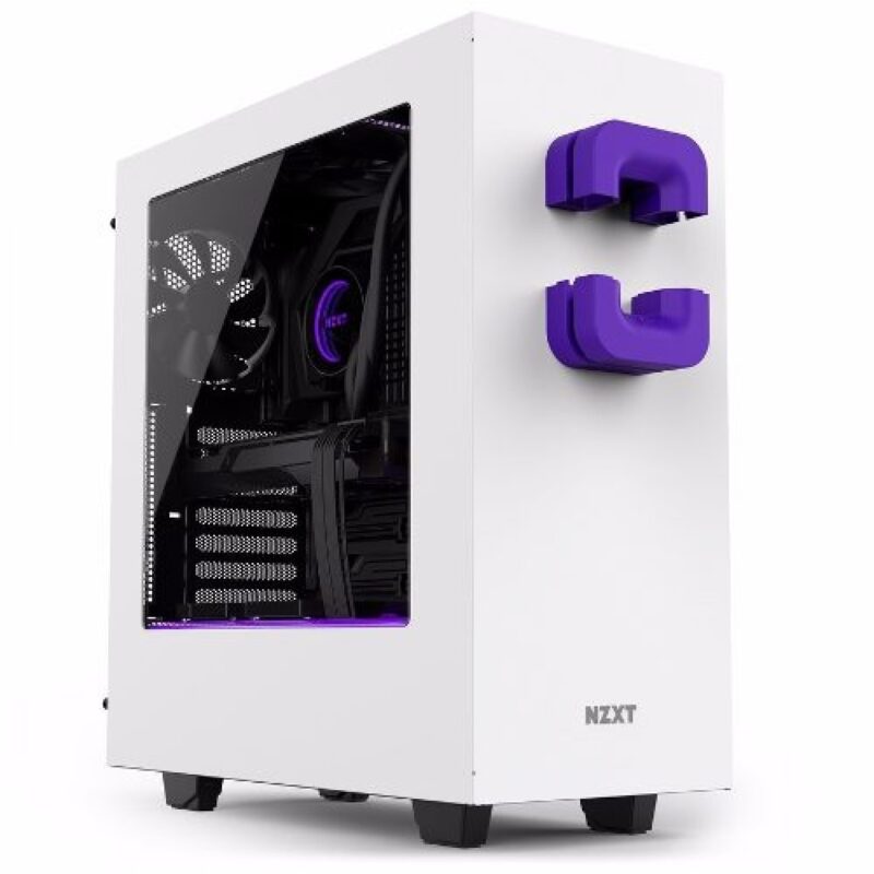 Accesorios Porta Auriculares Nzxt Puck  White - Imagen 4