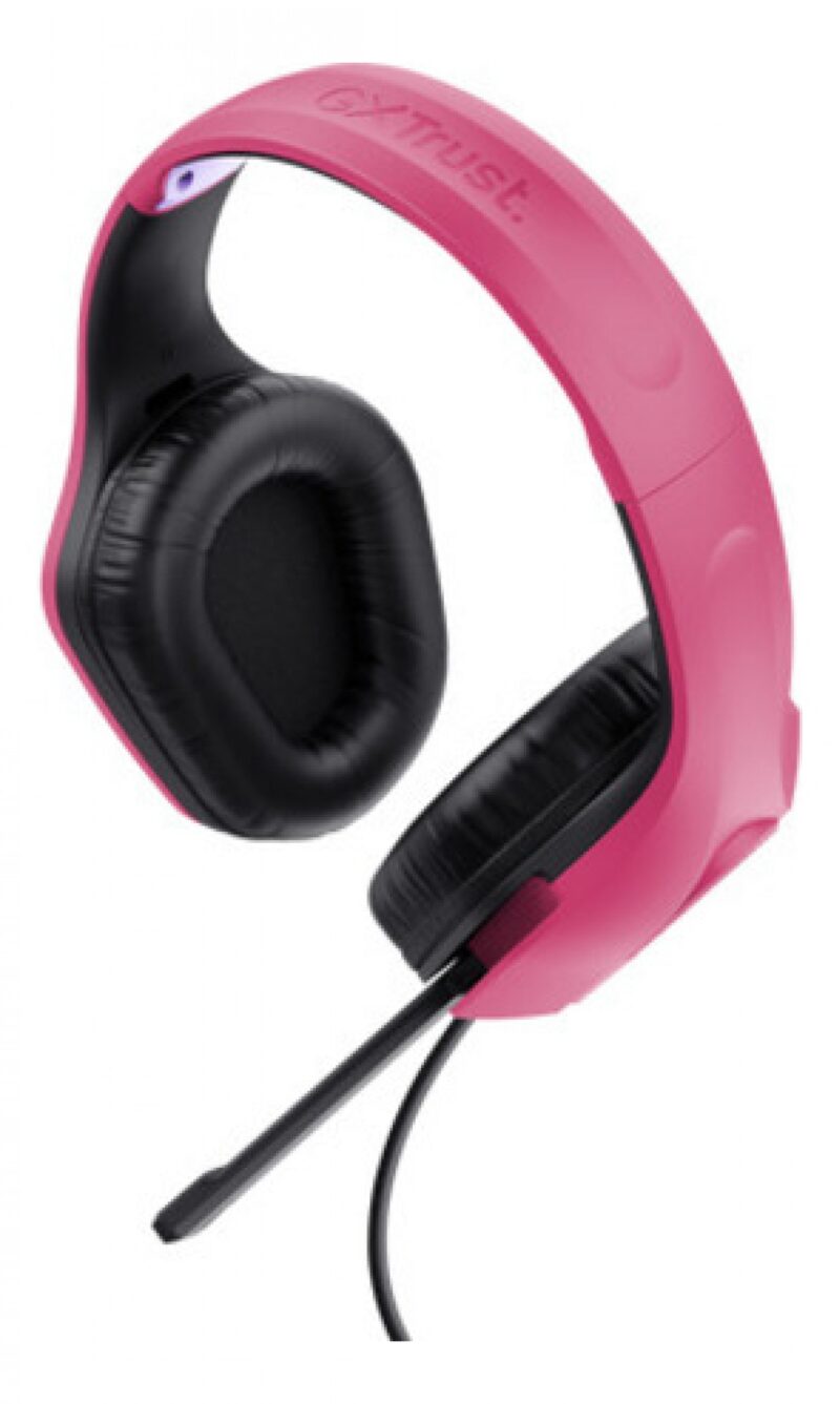 Auricular Gamer Trust Zirox Pink Gxt415P - Imagen 4