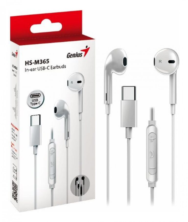 Auricular Genius Hs-M365 White Usb C - Imagen 2