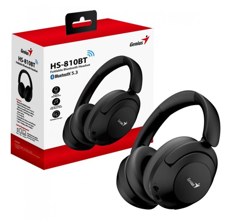 Auricular Genius Rs Hs-810Bt Black - Imagen 3