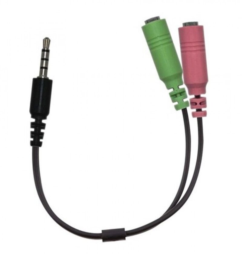 Genius Adaptador Audio Y Mic A Miniplug - Imagen 2