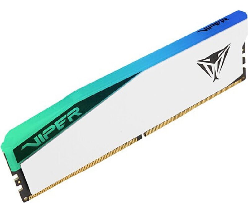 Memoria Patriot Ddr5 Viper Elite 5 16Gb 5200Mts Rgb Cl36 White Hs Sing Pe001047