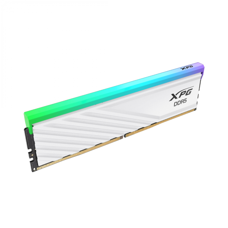 Memoria Adata Dimm Lancer Single Ddr5 16Gb 6000 White Rgb - Imagen 4