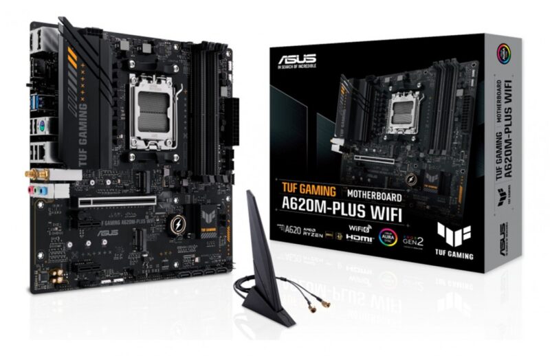 Mother Asus (Am5) Tuf Gaming A620M-Plus Wifi - Imagen 4