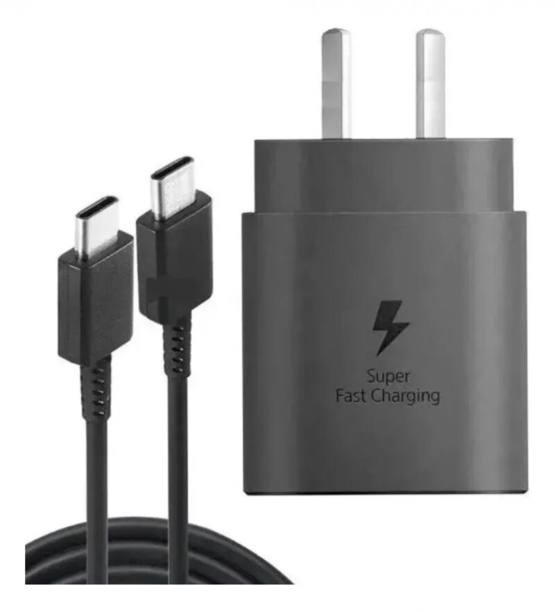 Accesorios Samsung Cargador 45W Con Cable White Black - Imagen 3