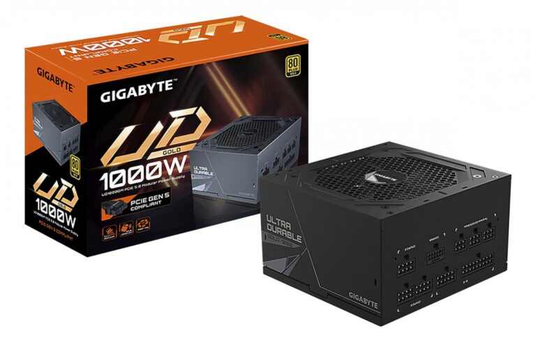 Fuente Gamer Gigabyte 1000W Pg5 80 Plus Gold Full Modular