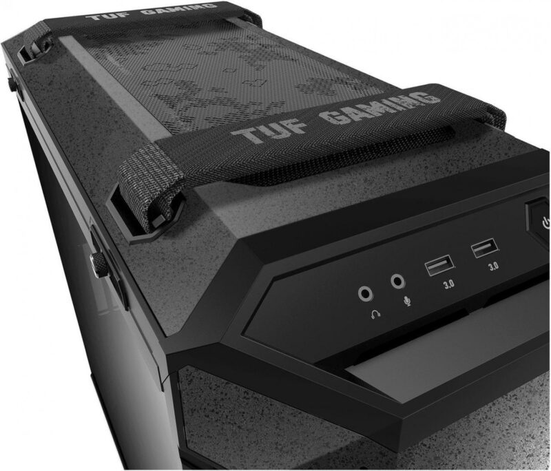 Gabinete Gamer Asus Gt501 Tuf Gaming Gry With Handle - Imagen 5