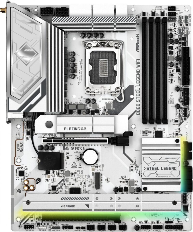 Mother Asrock (Lga1851) B860 Steel Legend Wifi - Imagen 3