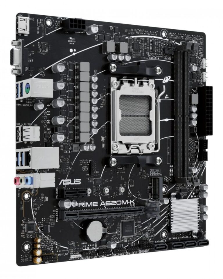 Mother Asus (Am5) Prime A620M-K - Imagen 4