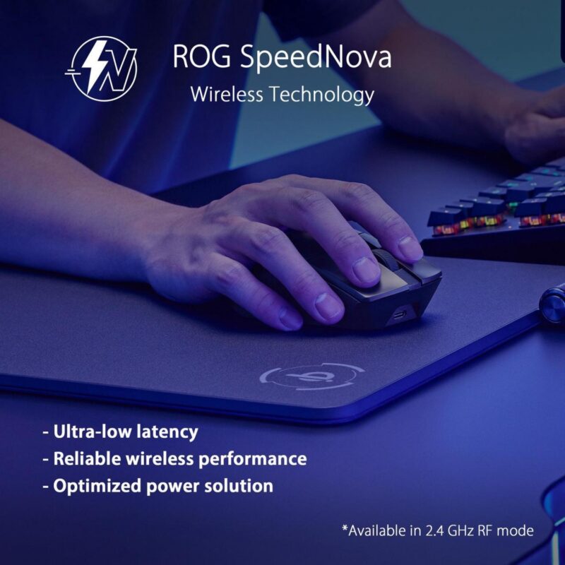 Mouse Asus P711 Rog Giii Wl Aimpoint Black - Imagen 3