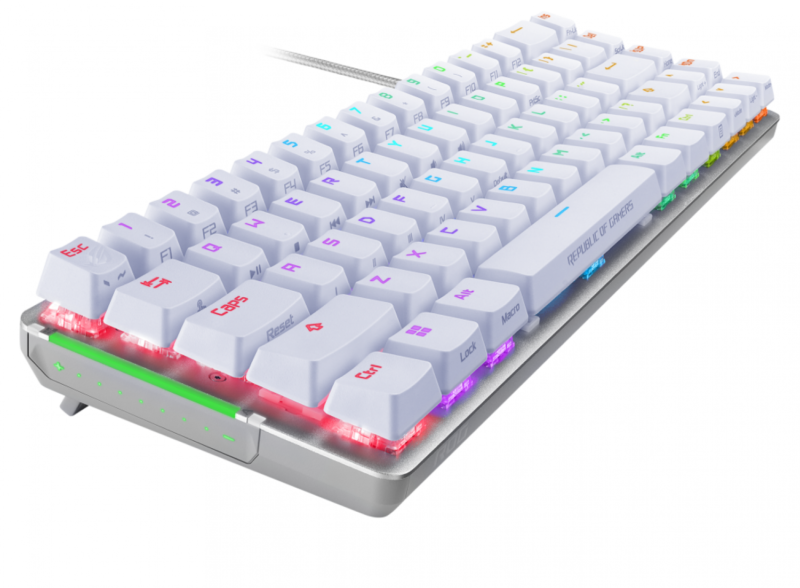 Teclado Asus M602 Falchion Nx Mechanical White - Imagen 4
