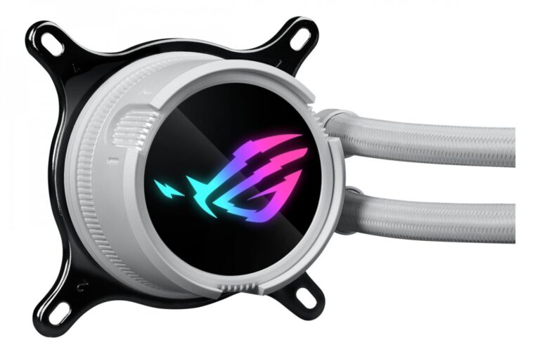 Water Cooler Asus Rog Strix Lc Iii 240 Argb White - Imagen 4