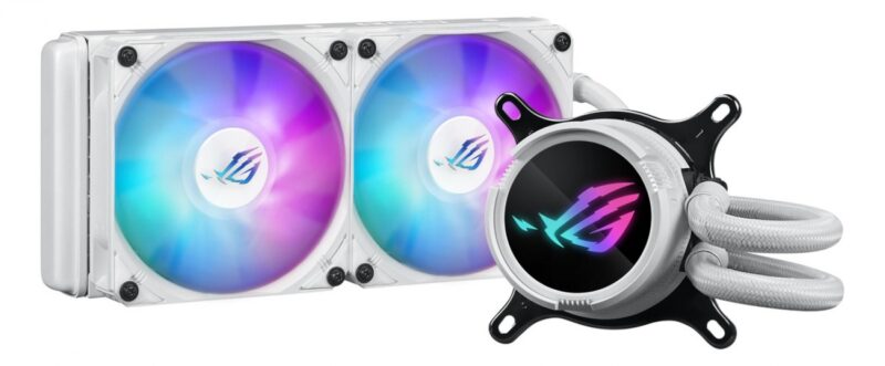 Water Cooler Asus Rog Strix Lc Iii 240 Argb White - Imagen 6