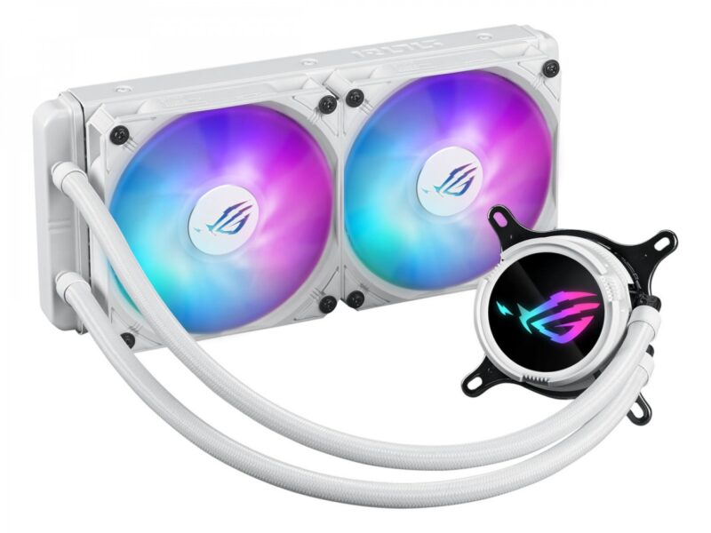 Water Cooler Asus Rog Strix Lc Iii 240 Argb White - Imagen 5