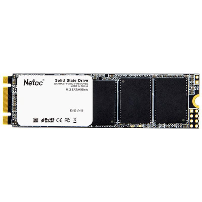 Disco Ssd Netac N535N M.2 2280 Sataiii 3D Nand Ssd 256 Gb