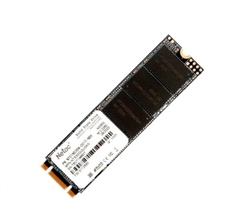 Disco Ssd Netac N535N M.2 2280 Sataiii 3D Nand Ssd 256 Gb - Imagen 3