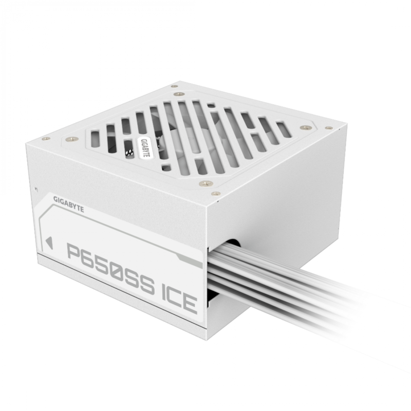 Fuente Gamer Gigabyte 650W Ice 80 Plus Silver Atx 3.0 White - Imagen 4