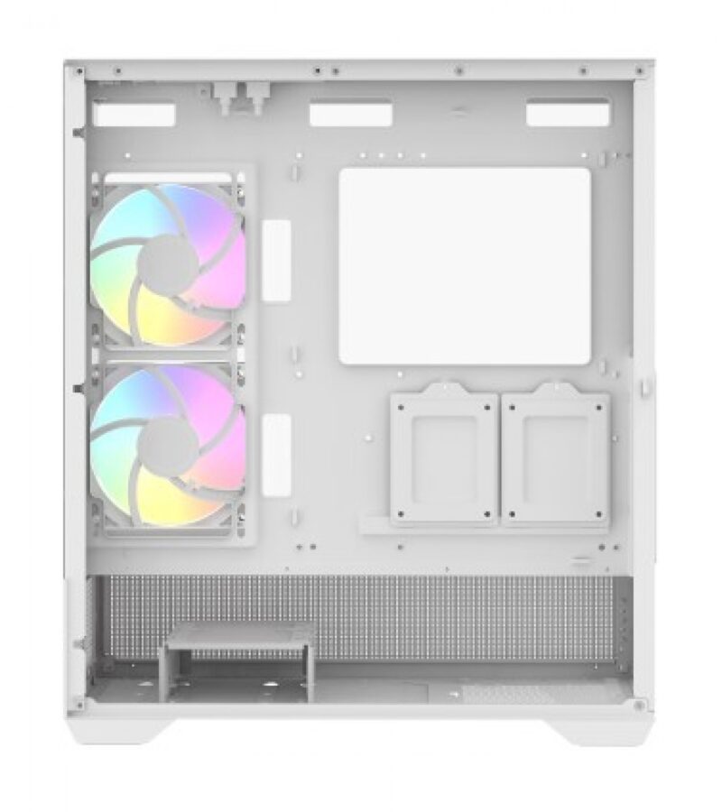 Gabinete Gamer Raidmax Infinita I801 Air White Fishtank Argb Tg - Imagen 3