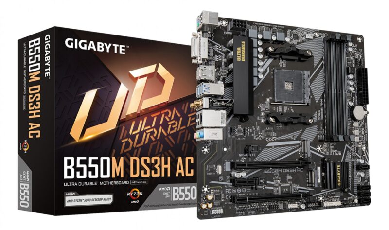 Mother Gigabyte (Am4) B550M Ds3H Ac 1.7