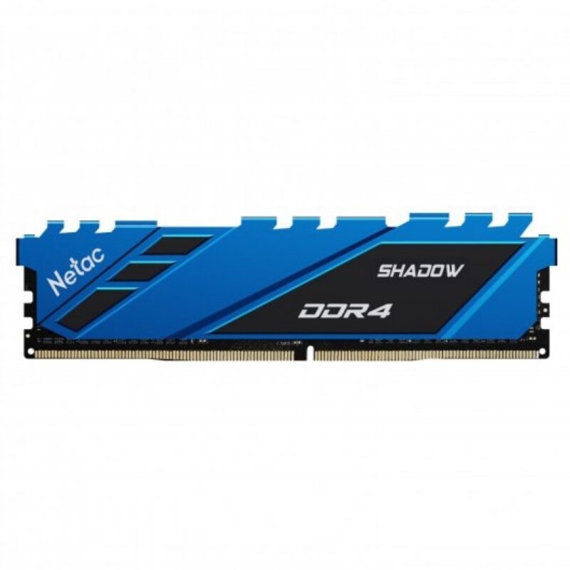 Memoria Netac Shadow Ddr4 3200 16Gb C16 Blue - Imagen 2