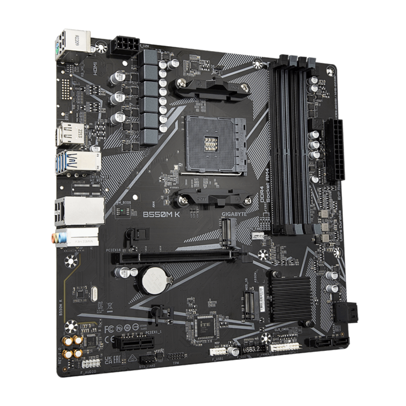 Mother Gigabyte (Am4) B550M K - Imagen 3